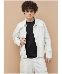 Stylish Solid Button Front Jackets for Men Everyday Fashion