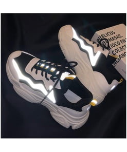 Couple's Safety Reflective Running Footwear