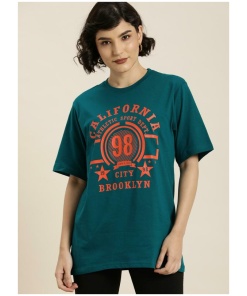 Greenery Graphic Statement Roomy T-Shirt