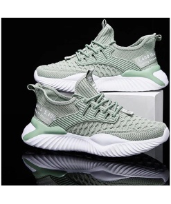 Korean Style Men's Fashion Woven Sneakers