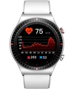 Waterproof Smart Watch with Accurate Heart Rate and Blood Pressure Monitoring