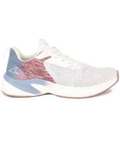 Bendor White Running Shoes for Men's Active Lifestyle