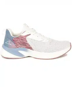 Bendor White Running Shoes for Men's Active Lifestyle
