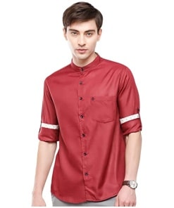 Casual Slim Fit Full Sleeve Checked Shirt for Men