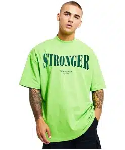 Men's Cottonblend Round Neck Oversized T-Shirt