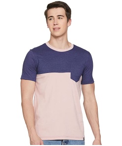 Men's Regular Fit Cotton Blend T-Shirt