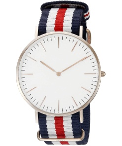 Men & Women's Multicolor Strap Watch with Analogue White Dial