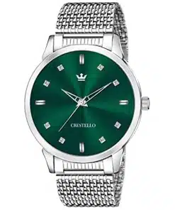 Modern Metal Link Analog Watch for Men