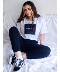 Its All Lies Darling Cropped T-Shirt