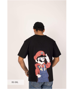 Super Mario Inspired Oversized Tee