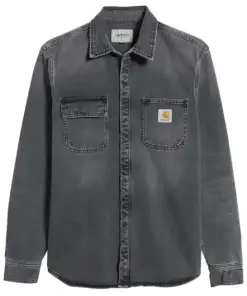 Shirt Jacket Tailored For Him With Brushed Warmth