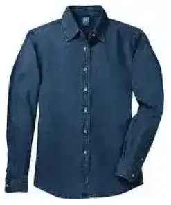 Men's Denim Shirt with Stylish Full Sleeves
