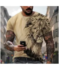 Men's Fitness T-Shirt with Stylish Sport Appeal