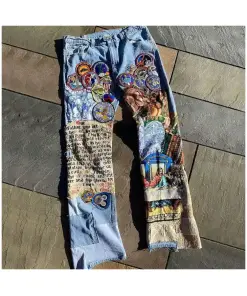 Men's Designer Colorful Denim