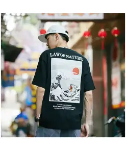 Men's Cotton Loose Short Sleeve T-Shirt