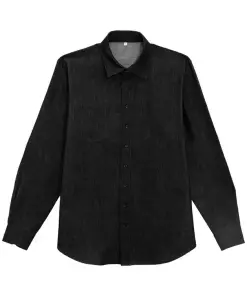 Men's Shirt with Stylish Collar for Formal Occasions