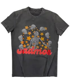 Stone Acid Washed Vintage T-Shirt For Men