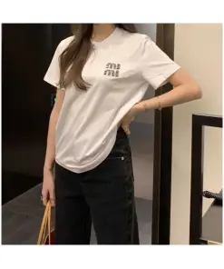 Trendy Short Sleeve Tees Tailored for Women