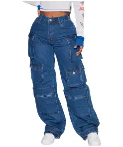 Stay Stylish in Baggy Denim Jeans for Women