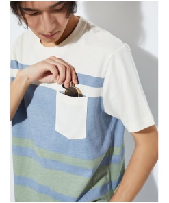 Men Slim Fit Striped T-shirt