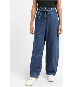 Women's Mid Rise Baggy Jeans