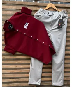 Party Wear Shirt Trouser Combo